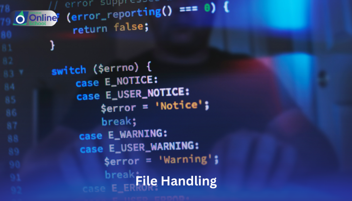 Lesson 01: Introduction to File Handling